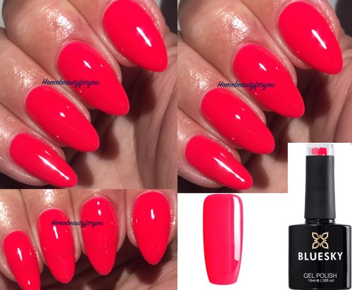 Bluesky gel nail - bluesky, neon