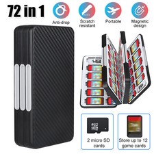 72-in-1 Game Card Case Holder
