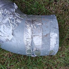 Ducting Straight Joint 4 ( 7.5 cm Long 15 cm diameter, short) 