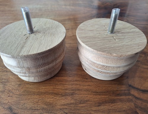 Turned raw wood - bun, furniture