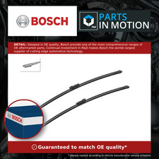 2x Wiper Blades (Pair) Flat /