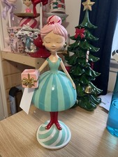 Tk Maxx Christmas Lady Figure