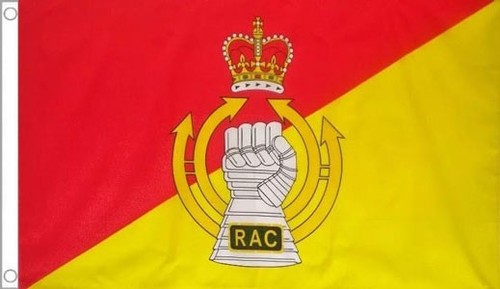 Royal armoured corps flag x - corps, 5'