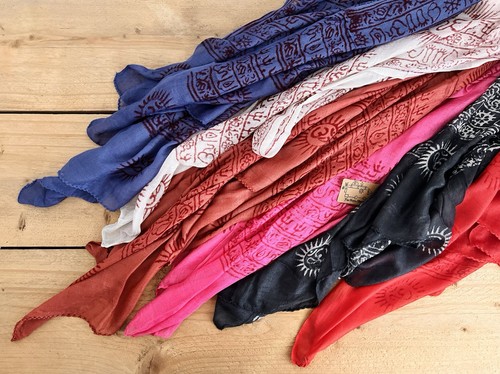 Lightweight scarf indian - lightweight,