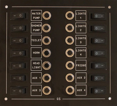 Marine 14way switch - switch, circuit