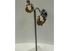 9CT GOLD CREOLE GYPSY Style