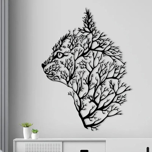 Cat tree metal wall - cat,