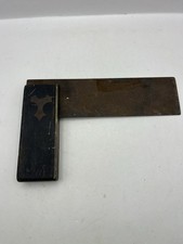 Antique Ebony & Brass Try