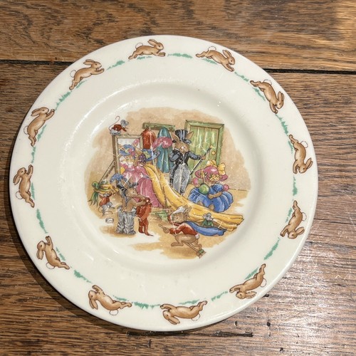 Bunnykins royal doulton plate - royal,