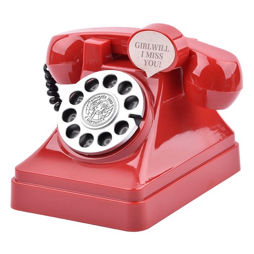 Coin bank vintage telephone - coin,
