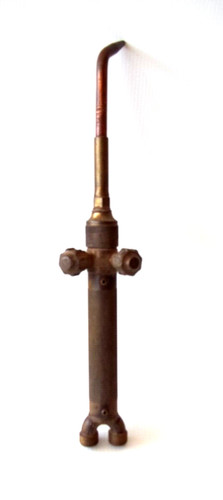 Antique brass cutting - "cutting, torch