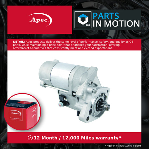 Starter motor asm1437 apec - starter,