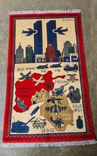 Handmade Afghan War Tribal Rug Rare Design Great Quality Size ( 127x 76 Cm)