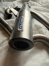 Yamaha XT500 - Flow Stainless Exhaust with additional link pipe (Gowitdaflow).