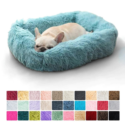 Rectangle plush dog - rectangle, winter