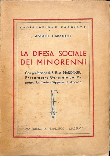 The social defense minors - the, of
