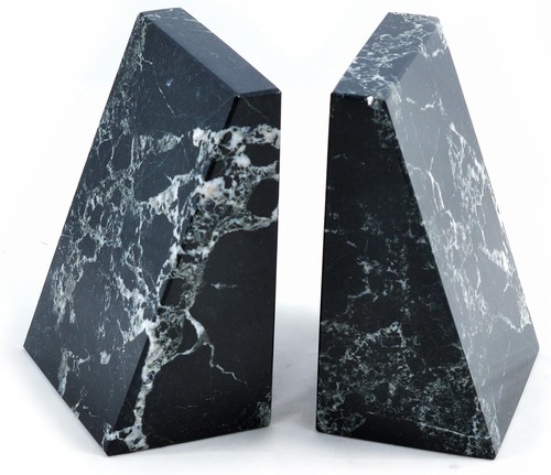 Himalayan marble bookends - himalayan,