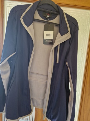 Hkm softshell jacket blue - softshell, grey