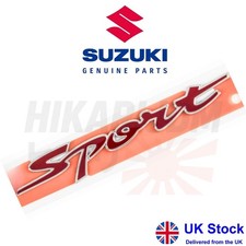 Suzuki Swift Boot Badge Chrome