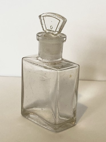Antique glass perfume - perfume, bottle