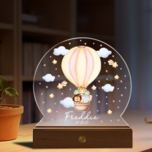 Personalised led night light - personalised,