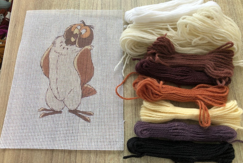 Tapestry kit owl - kit, x