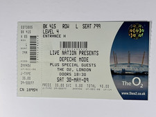 Depeche Mode Ticket Complete