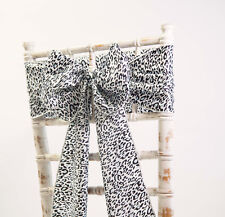 CHAIR COVER BOW SASH TABLE