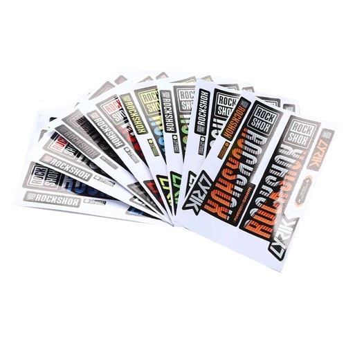 Rockshox lyrik fork stickers - lyrik,