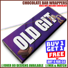 Funny Chocolate Bar Wrappers