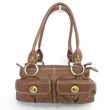 LAURA ASHLEY Turnlock Leather