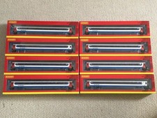 Set of 8 Hornby OO Gauge Mk3 HST Coaches in East Midlands Trains livery