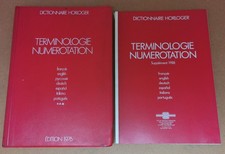 Vtg 1976 Ebauches SA Horology Dictionary Terminology Numbering & 1988 Supplement