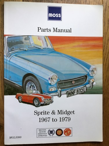Moss parts manual - moss,
