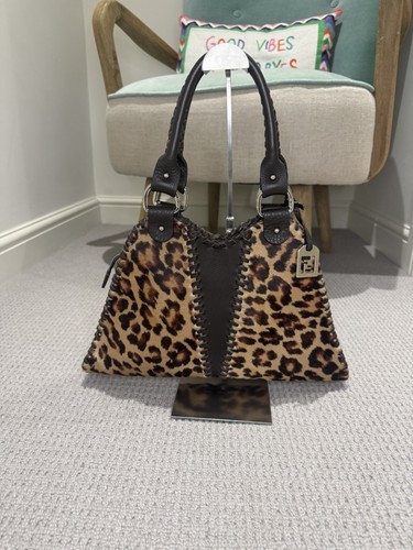 Preloved fendi leopard pony - preloved,