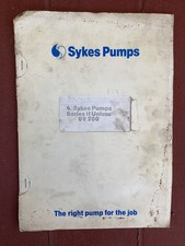 Original Vintage Sykes Pumps