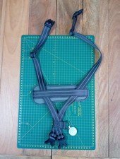 Small To Medium Breed Dog Harness Grey With Reflective Stitching