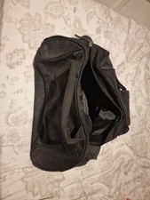 Holdall Travel Bag with Wheels Lightweight, Foldable, Large Black Bag