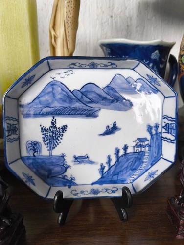 Unique chinese blue white - chinese,