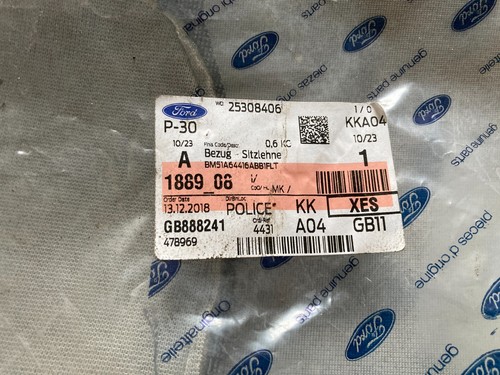 Ford back seat cover fit - back,
