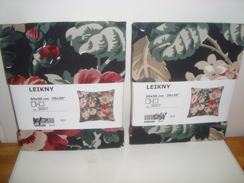Ikea floral cushion cover - ikea,