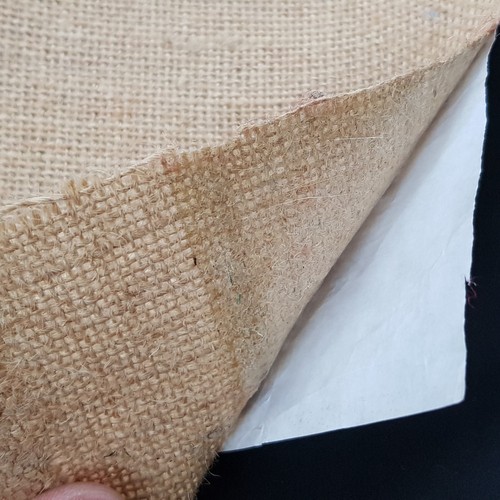 Sticky backed hessian - sticky,