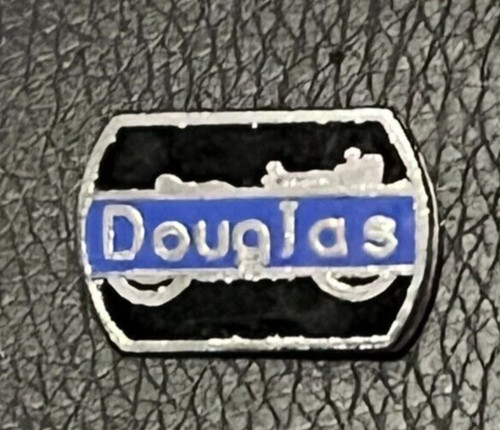 Motorcycle pin badge douglas - pin,