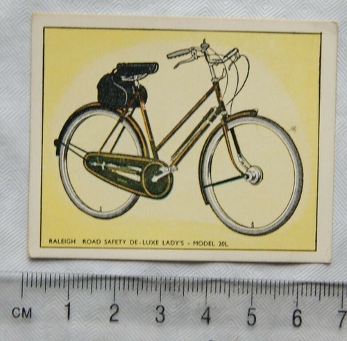 1957 raleigh card sports - raleigh,
