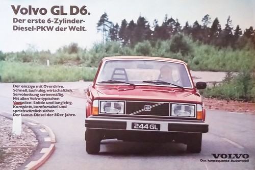 Volvo 244 197 brochure - volvo, d6