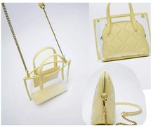 Zara Yellow Transparent Mini