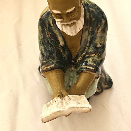 Hand painted glossy ceramic - hand,