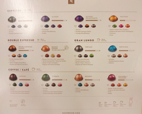 Nespresso vertuo pods 8 - vertuo,