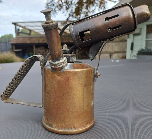 Vintage monitor brass - vintage, paraffin