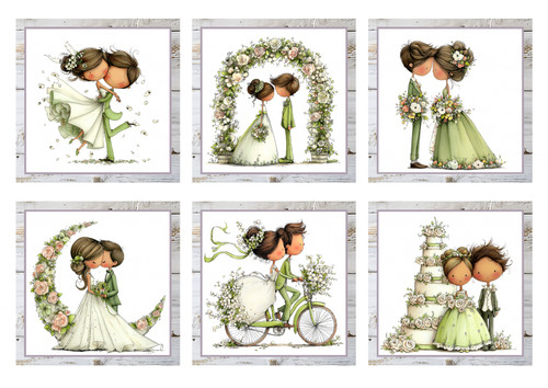 Wedding card toppers - wedding,